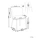 Beliani Conjunto de 2 sillas de comedor Artesia Beliani Conjunto de 2 sillas de comedor Artesia Beige