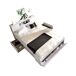 Cama Lanka cabecero estantería 147x219 Cama Lanka cabecero estantería 147x219 Blanco