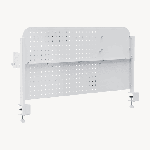 Organizador de secretária Sauda com grampo Sauda aço 114x68 cm BrancoAzul en.casa