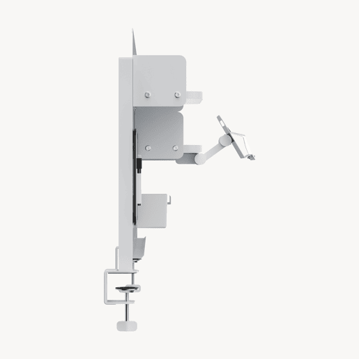 Organizador de secretária Sauda com grampo Sauda aço 114x68 cm Branco en.casa
