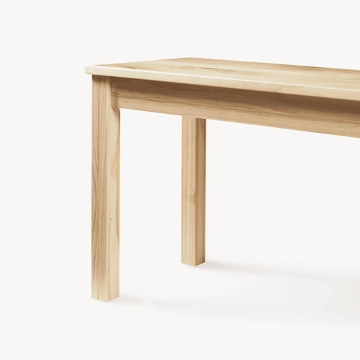 Banco de sala de jantar Trerunulu pinho 100x35x45 cm natural en.casa Banco de sala de jantar Trerunulu pinho 100x35x45 cm natural en.casa
