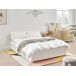 Beliani Cama matrimonial Madera contrachapada Brux 166x206 Beliani Cama matrimonial Madera contrachapada Brux 166x206 Blanco