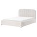 Beliani Cama matrimonial Tela Challans 168x215 Beliani Cama matrimonial Tela Challans 168x215 Crema