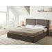 Beliani Cama matrimonial Chenilla Arbois 188x216 Beliani Cama matrimonial Chenilla Arbois 188x216 Gris