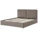 Beliani Cama matrimonial Chenilla Arbois 188x216 Beliani Cama matrimonial Chenilla Arbois 188x216 Gris