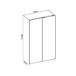 Conjunto de dormitorio Pack Niza cabecero + mesitas + armario + Conjunto de dormitorio Pack Niza cabecero + mesitas + armario + Natural