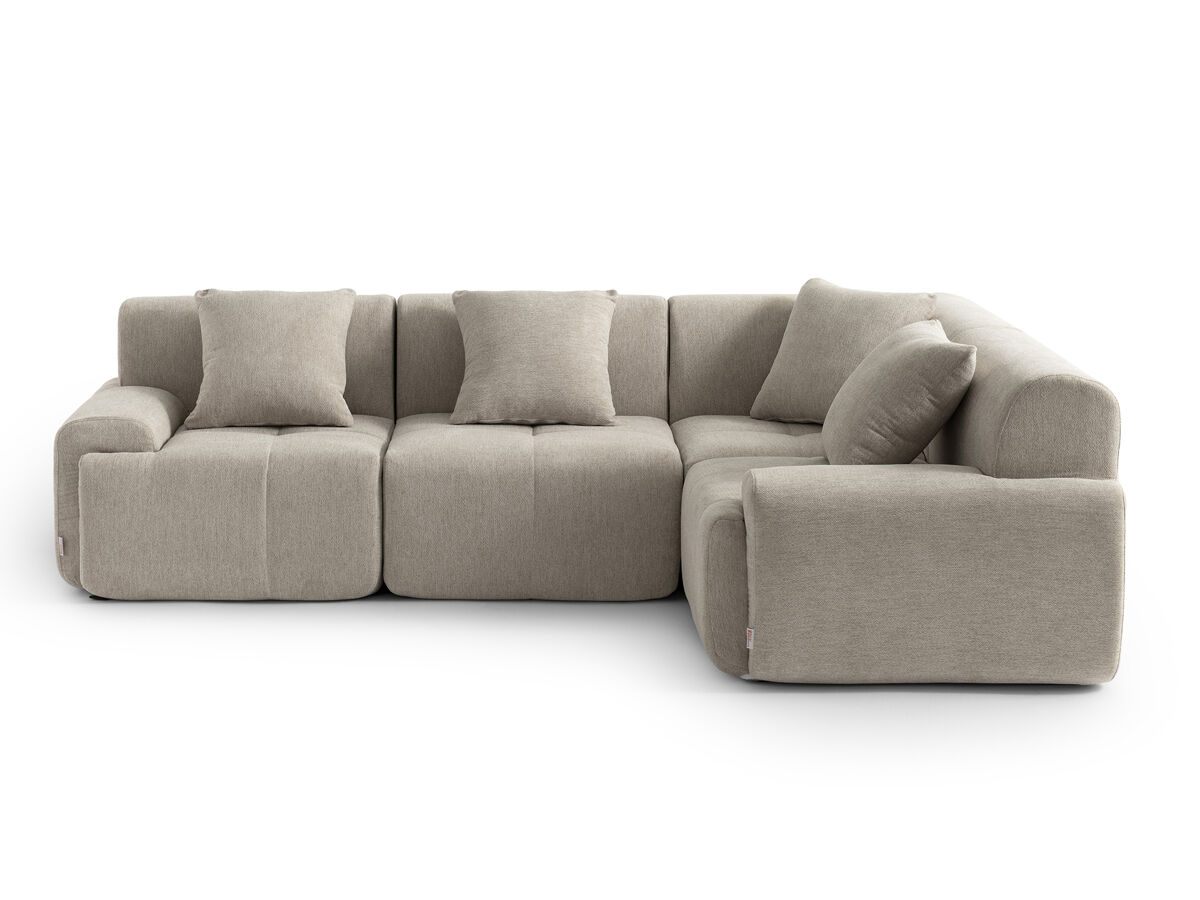 Sofá esquinero modular de 4 plazas