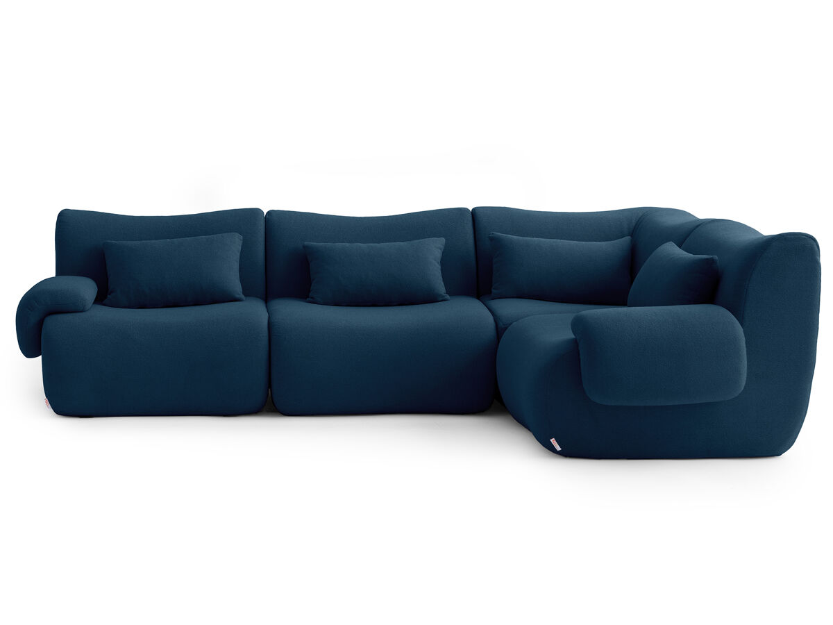 Sofá esquinero modular de 4 plazas
