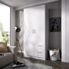Armario Mai puertas abatibles con cajones 100 Armario Mai puertas abatibles con cajones 100 Blanco