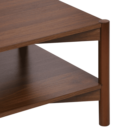 Mesa de centro retangular em decoração madeira, Harmony, Madeira de nogueira, 110x60x40 cm Mesa de centro retangular em decoração madeira, Harmony, Madeira de nogueira, 110x60x40 cm