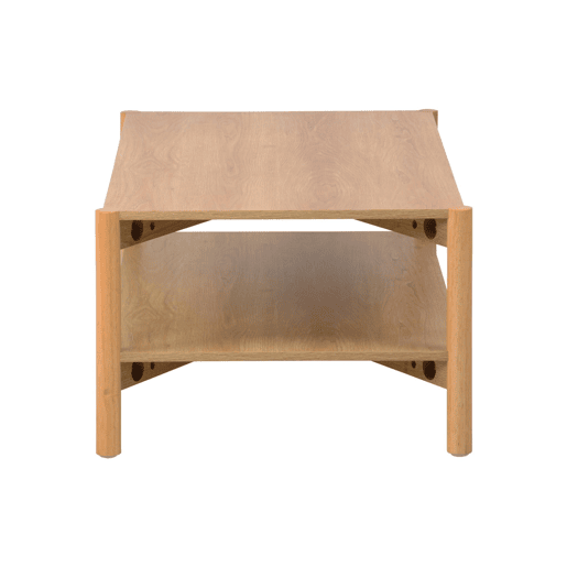 Mesa de centro retangular em decoração madeira, Harmony, Natural, 110x60x40 cm Mesa de centro retangular em decoração madeira, Harmony, Natural, 110x60x40 cm