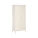 Armario/vestidor industrial de metal 2 puertas, 4 estantes, 1 48 Armario/vestidor industrial de metal 2 puertas, 4 estantes, 1 48 Beige