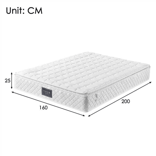 Cama estofada 160x200 - com armazenamento hidráulico, cabeceira com LED e USB - Cinza