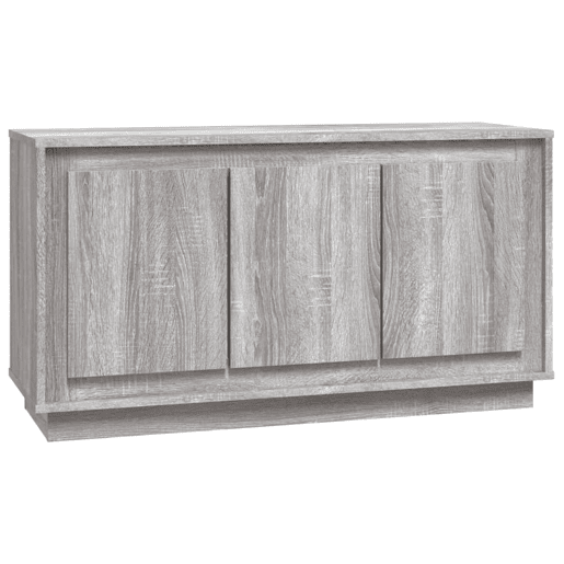 Aparador - Bufete - Móvei de apoio 102x35x55 cm derivados de madeira cinzento sonoma pt4314