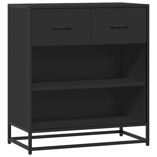 Aparador - Bufete - Móvei de apoio 68x35x76 cm derivados de madeira preto pt3539