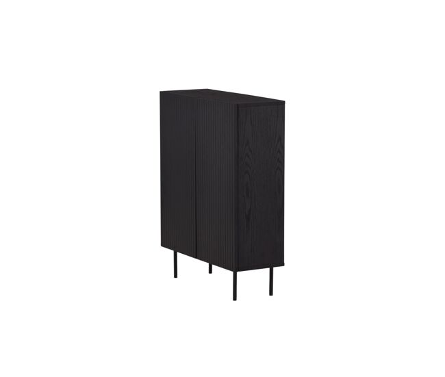Aparador bjorkon 80x30x103 negro