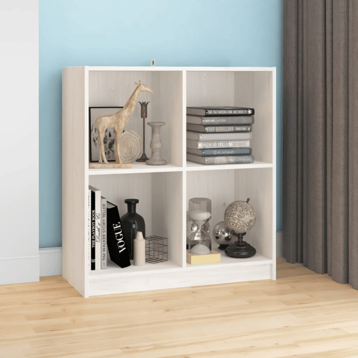 Aparador - Bufete - Móvei de apoio pinho maciço 70x33x76 cm branco pt4650