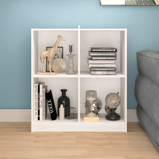 Aparador - Bufete - Móvei de apoio pinho maciço 70x33x76 cm branco pt4650