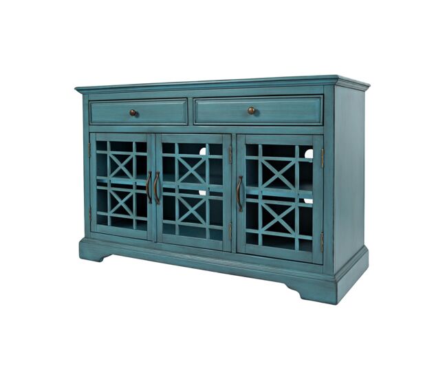 Aparador avola 127x49x82 azul