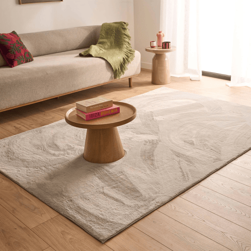 Tapete interior liso cinza - 160x11x120 cm