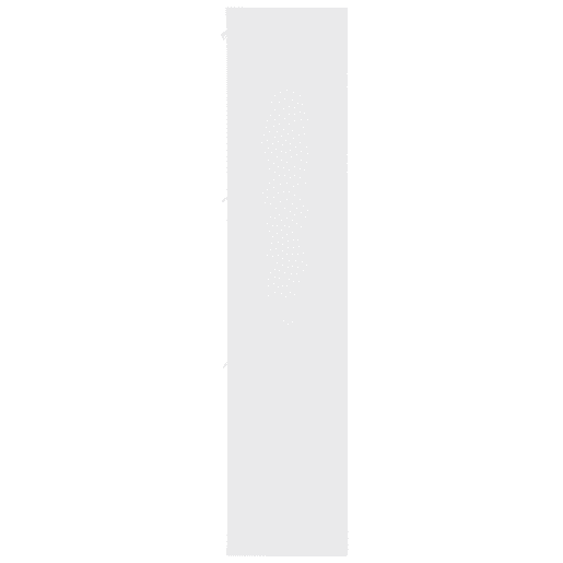 Sapateira 118x115x25 cm - 6 compartimentos, prateleiras abertas, independente - Branco