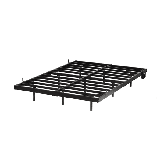 Cama plataforma 140x190 - LED, estação de carregamento, metal robusto, fácil montagem - Preto Cama plataforma 140x190 - LED, estação de carregamento, metal robusto, fácil montagem - Preto