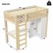 Cama alta para niños 205x102 Cama alta para niños 205x102 Natural
