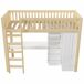 Cama alta para niños 205x102 Cama alta para niños 205x102 Natural