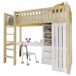 Cama alta para niños 205x102 Cama alta para niños 205x102 Natural