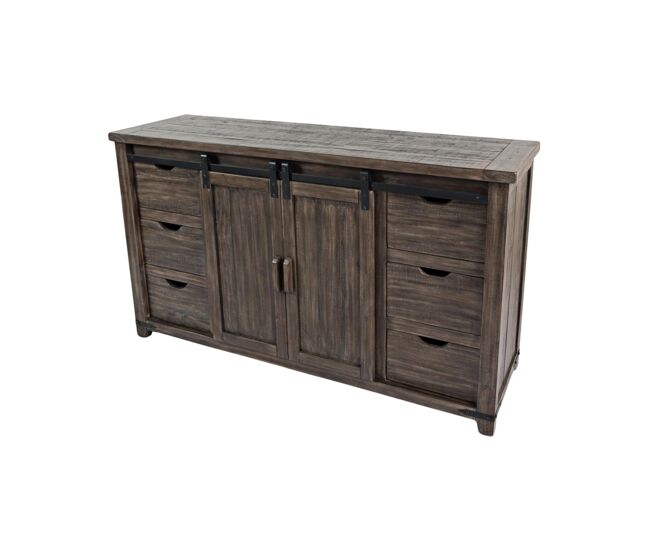 Aparador avola 153x46x89 marrón