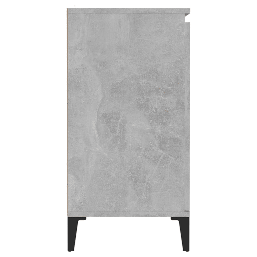 Aparador - Bufete - Móvei de apoio 60x35x70 cm derivados de madeira cinzento cimento pt2792