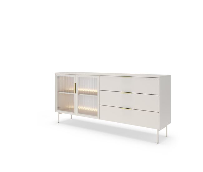 Aparador lumi 181x39x83 beige