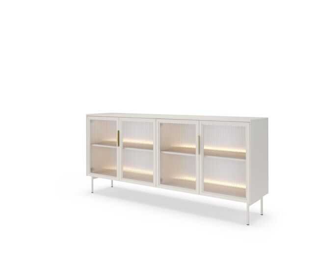 Aparador lumi 181x39x83 beige