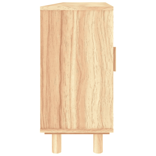 Aparador - Bufete - Móvei de apoio 105x30x60 cm pinho maciçovime natural castanho pt4778