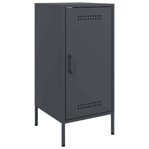 Aparadores - Bufetes - Móveis de apoio 2 pcs 36x39x79 cm aço antracite pt5256