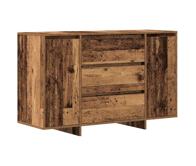 Aparador - mueble de almacenamiento madera vieja 120 x 41 x 75 cm madera de ingeniería es4675