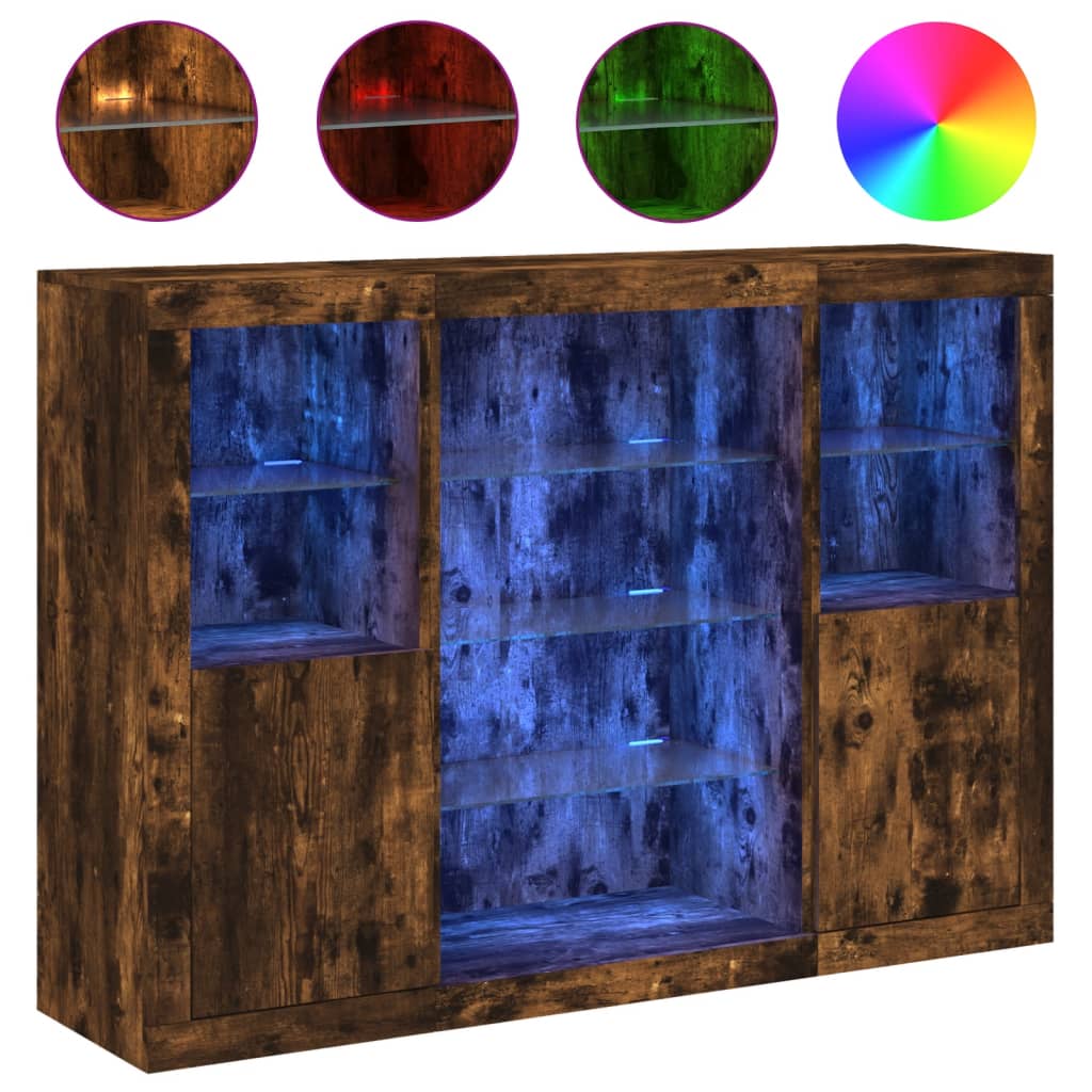 Aparador - Mueble de almacenamiento 142 Marrón
