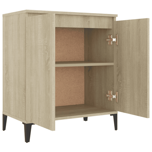 Aparador - Bufete - Móvei de apoio 60x35x70 cm derivados de madeira cor carvalho sonoma pt2619