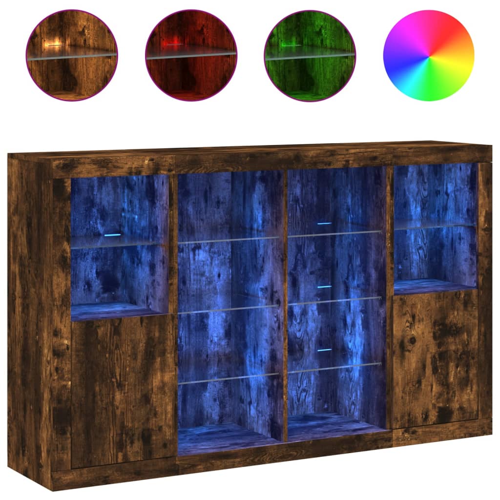 Aparador - Mueble de almacenamiento 163 Marrón