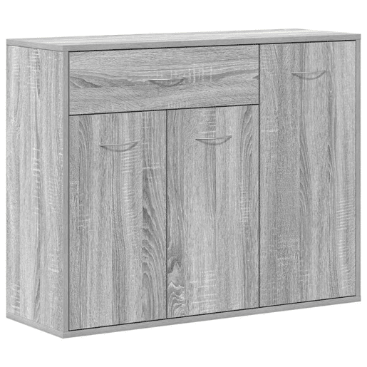 Aparador - Bufete - Móvei de apoio 88x30x70 cm derivados de madeira cinzento sonoma pt2926