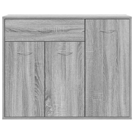 Aparador - Bufete - Móvei de apoio 88x30x70 cm derivados de madeira cinzento sonoma pt2926