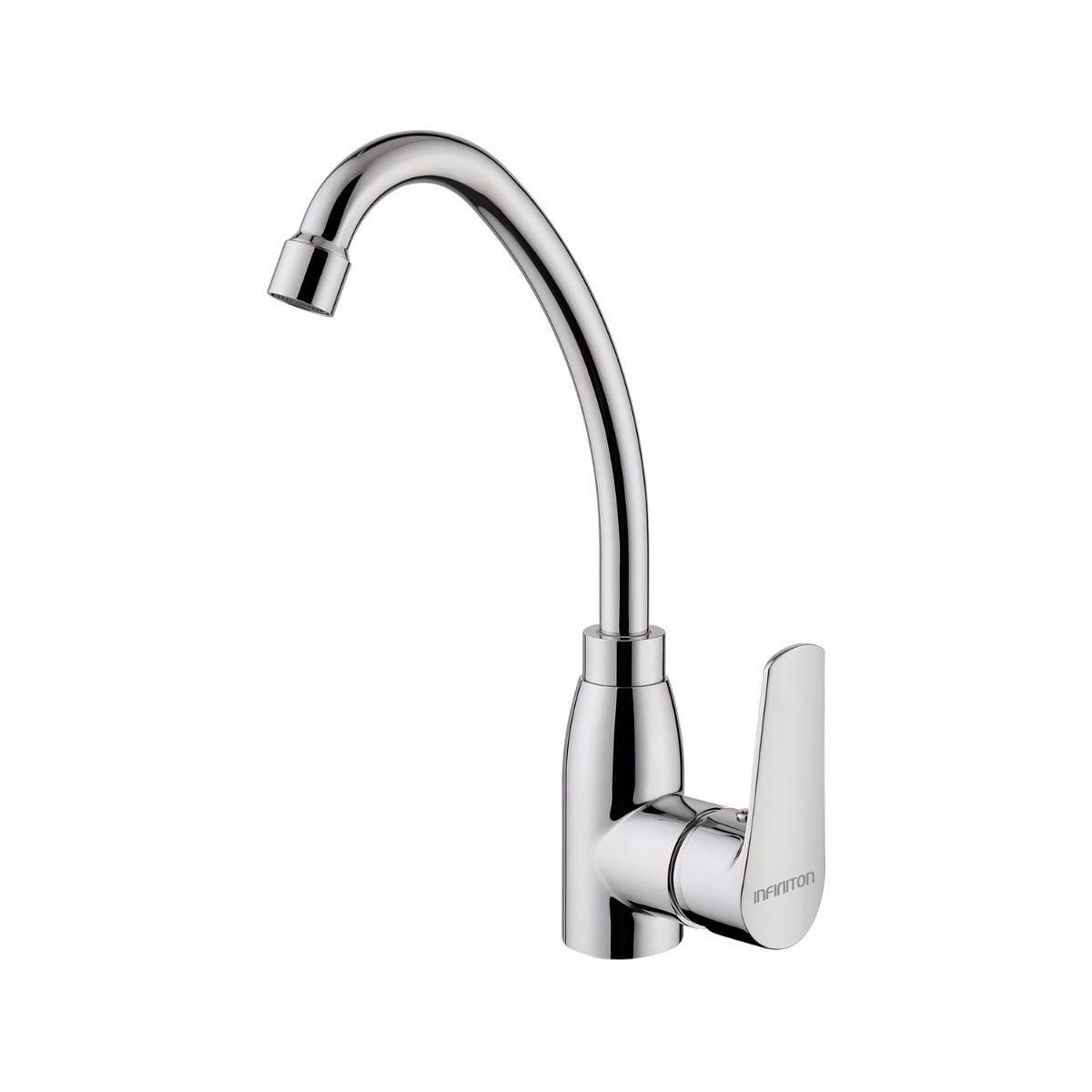 Grifo Infiniton ACH caño alto giratorio acero  cromado
