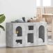 Aparador - Mueble de almacenamiento 100 Aparador - Mueble de almacenamiento 100 Blanco Brillo