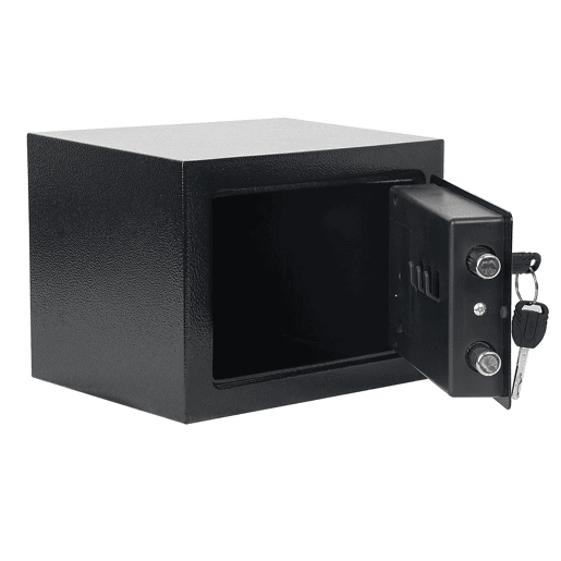 Cofre Segurança 4,5L Digital Nyana | Fechadura Electrónica + Chaves | Montagem Parede