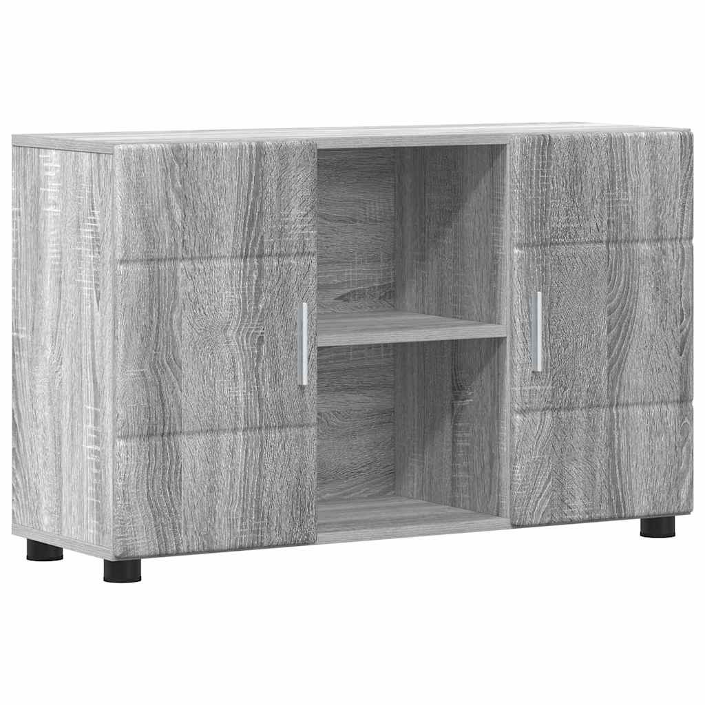 Aparador - Mueble de almacenamiento 88 Roble/ Gris
