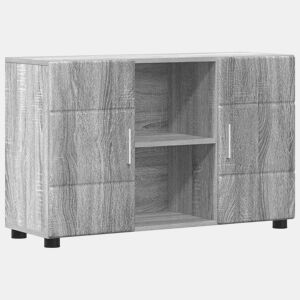 Bufete - Móvei de apoio Cinza Sonoma 88,5 x 30,5 x 55,5 cm Madeira processada pt4082