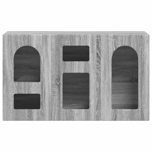 Bufete - Móvei de apoio Cinza Sonoma 100 x 35 x 59 cm Madeira processada pt4068
