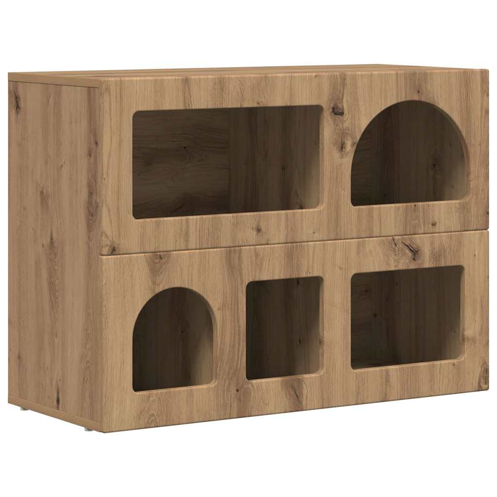 Aparador - Mueble de almacenamiento 80 Roble Artisan