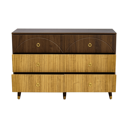 Aparador 120x40x81 cm - Móvel de arrumação moderno para sala de estarsala de jantarentrada - Natural