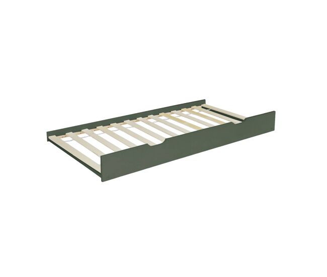 Cajón cama infantil madera de pino verde - 190x94x19 cm